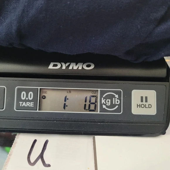 D&Co. Women's Wide Legs Pants Size 4X Blue Solid Linen Comfort Drawstring Pocket - Picture 10 of 10